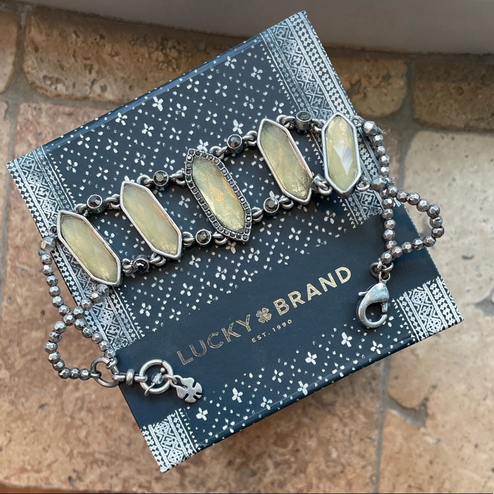 Lucky Brand revers-able bracelet with box included.